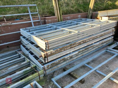 11 HEAVY DUTY CATTLE GATES