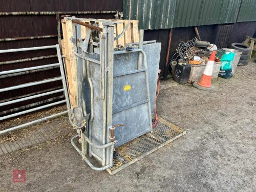 POLDENVALE CALF DE-HORNING CRATE