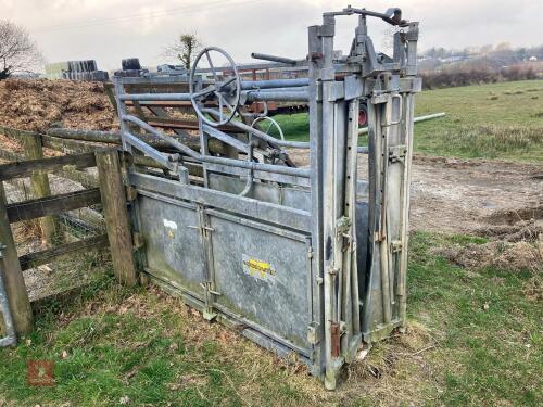 GALVANISED CATCHMASTER CATTLE CRUSH