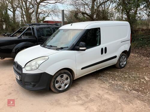 2011 FIAT DOBLO 16V MULTISET VAN (S/R)