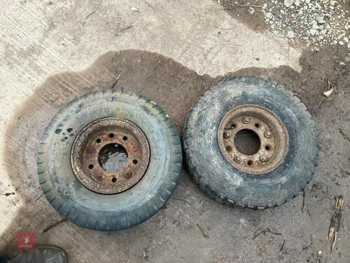 PAIR OF IFOR WILLIAMS TRAILER TYRES