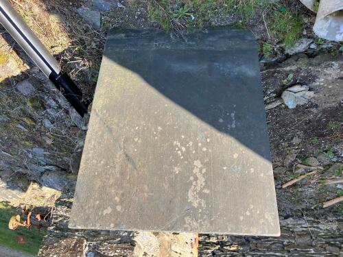 48'' X 36'' X 1'' SLATE SLAB (1)