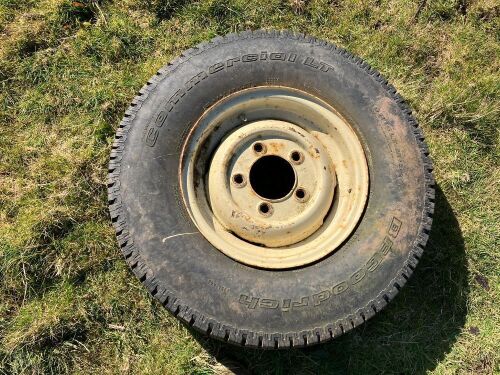 7.50 R16 L-ROVER WHEEL & TYRE