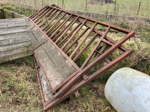 2 X 14' 6'' CATTLE FEED BARRIERS
