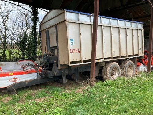 HOMEMADE 18TON BULK BIN TRAILER