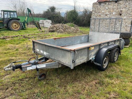 IFOR WILLIAMS GD105G FLAT BED TRAILER