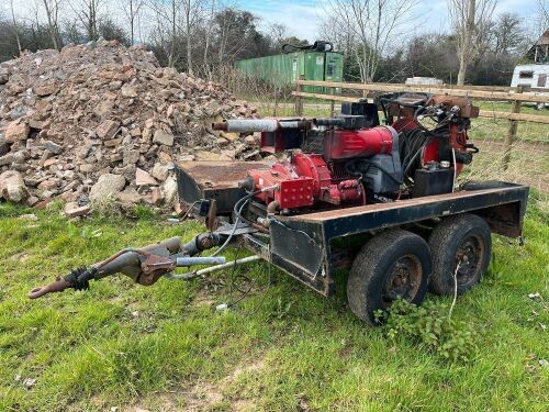 TRAILED PRESSURE WASHER UNIT (S/R)