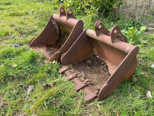 2 DIGGER BUCKETS