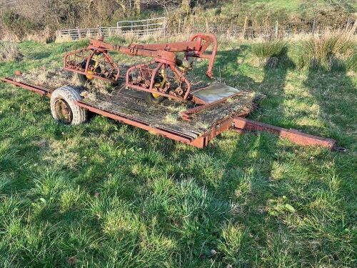 13' X 7' 6'' FLAT TRAILER