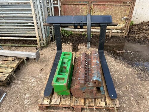 JCB HYDRAULIC PALLET FORKS