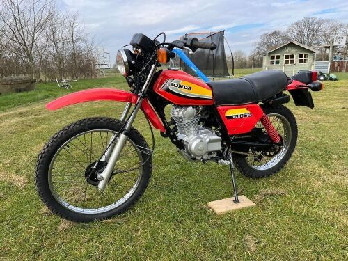 1979 HONDA XL1855 MOTORBIKE
