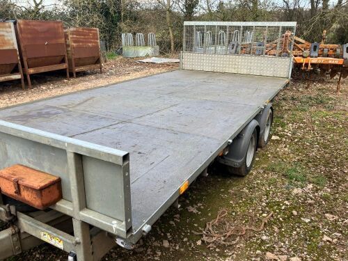 16' IFOR WILLIAMS TILT BED TRAILER