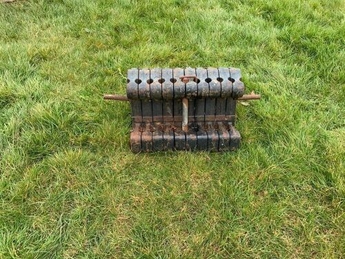 10 X 40KG NEW HOLLAND WEIGHTS