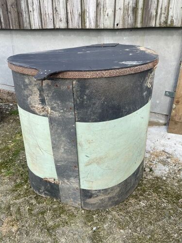 SOLWAY BIN C/W LID & LATCHES