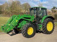 2016 JOHN DEERE 6125M 4WD TRACTOR - 2