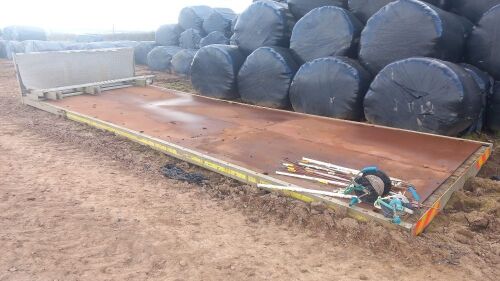 23' ALUMINIUM FLAT BED LORRY