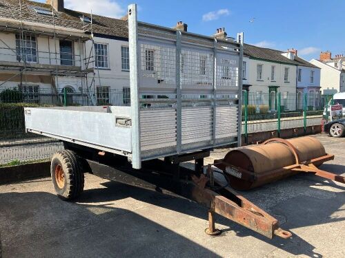 3.8M X 1.95M SINGLE AXLE TIPPING TRAILER