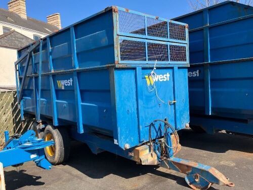 WEST 10T SILAGE TRAILER