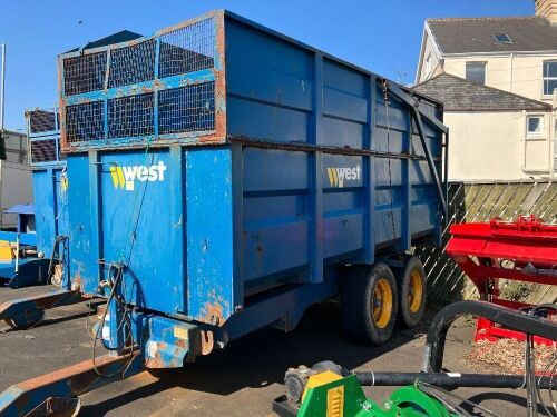 WEST 10T SILAGE TRAILER