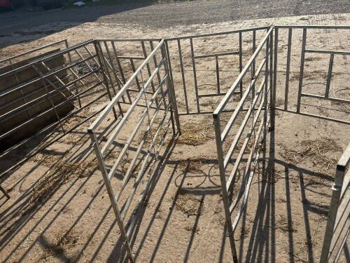 GALVANISED CALF PENS