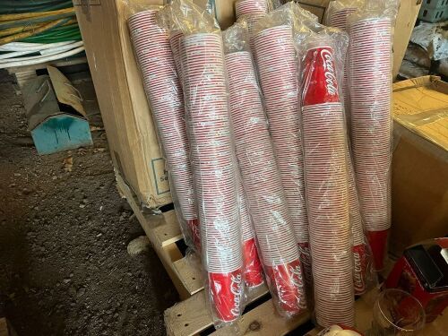 APPROX 5000 COCA COLA CUPS