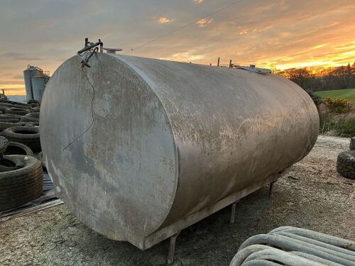 6,500LTR SS BULK TANK