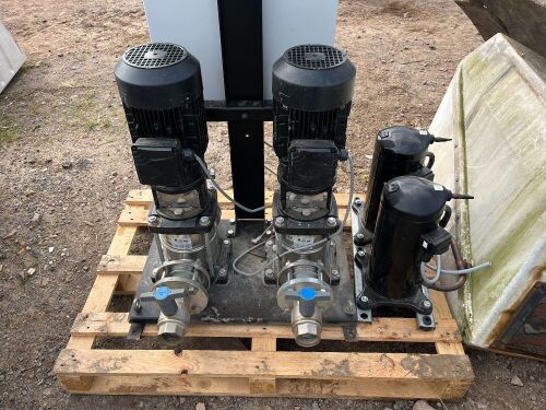 TWIN PUMP WATER STATION