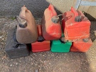 7 FUEL CANS