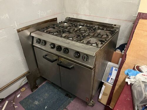 FALCON 6 HOB GAS RANGE