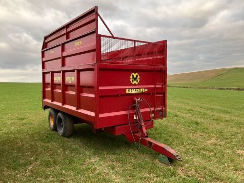 1999 MARSHALL QM 8 GRAIN/SILAGE TRAILER