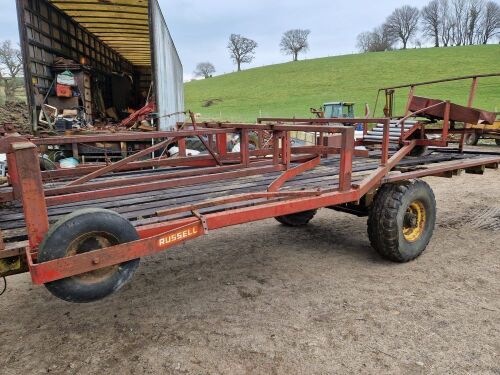 FARM BUILT 17FT BALE TRAILER