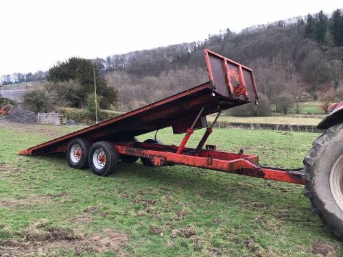 2003 HOMEBUILT 25'HYDRAULIC TILT TRAILER