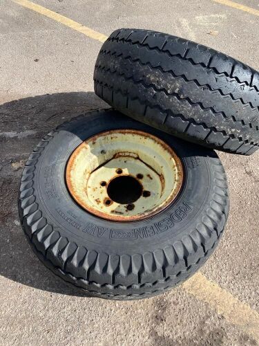 2 AGRICULTURAL TYRES