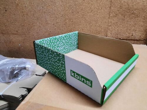 150 CARDBOARD STORAGE BINS