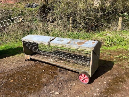 8' GALVANISED SHEEP HAY RACK