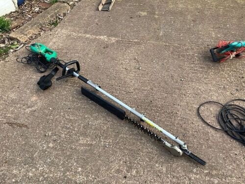 GARDENLINE 240V LONG REACH HEDGE TRIMMER