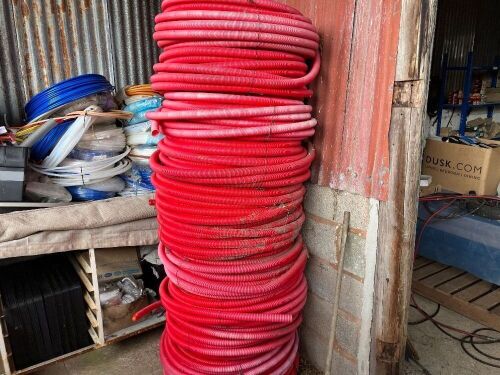 11 ROLLS OF INSULATED ALKATHENE PIPE