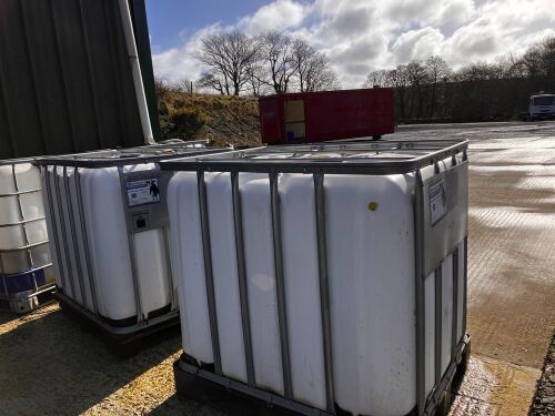 2 IBC CONTAINERS