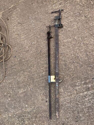 2 MIXED METAL SASH CLAMPS