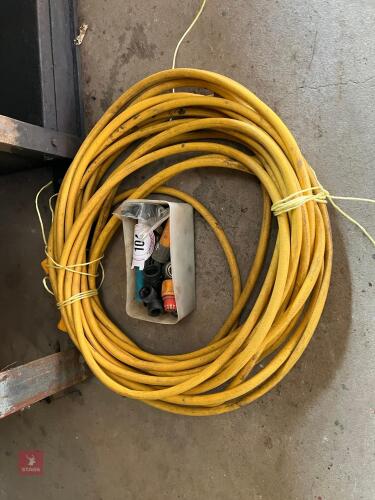 VARIOUS GARDEN HOSEPIPE & FITTINGS