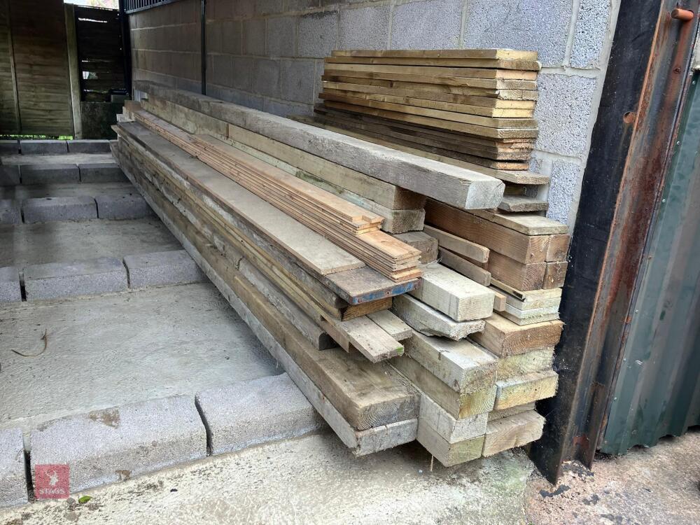 LARGE QTY OF VARIOUS MIXED TIMBER
