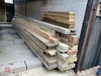 LARGE QTY OF VARIOUS MIXED TIMBER - 2