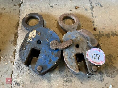 2 X HEAVY DUTY SHEET LIFTERS