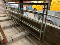 2 X HEAVY DUTY YARD GATES