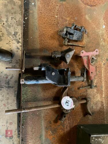 4 X MIXED CLAMPS ETC