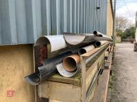 LARGE QTY OF VARIOUS SIZE GUTTERING - 2