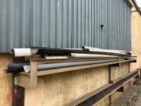 LARGE QTY OF VARIOUS SIZE GUTTERING - 5