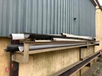 LARGE QTY OF VARIOUS SIZE GUTTERING - 7