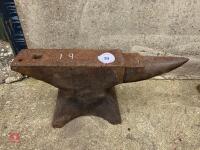 LARGE BLACKSMITHS ANVIL - 4
