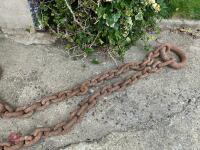 HEAVY DUTY TWIN HOOKED LIFTING CHAIN - 3